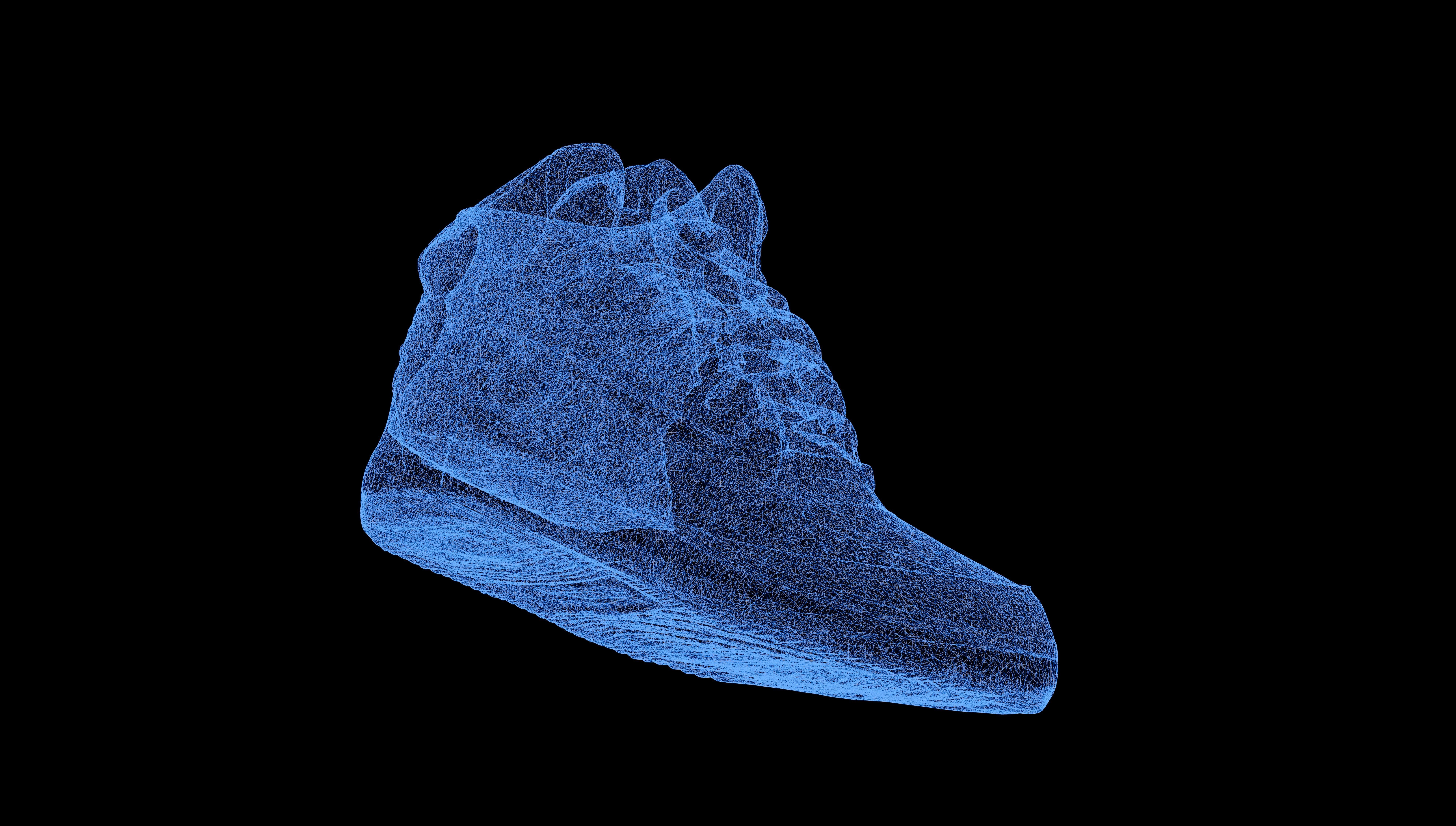 3D Scanned and Optimised Shoe - 5 3D model_4