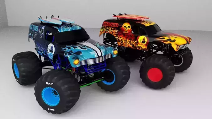 Monster Truck Gravedigger
