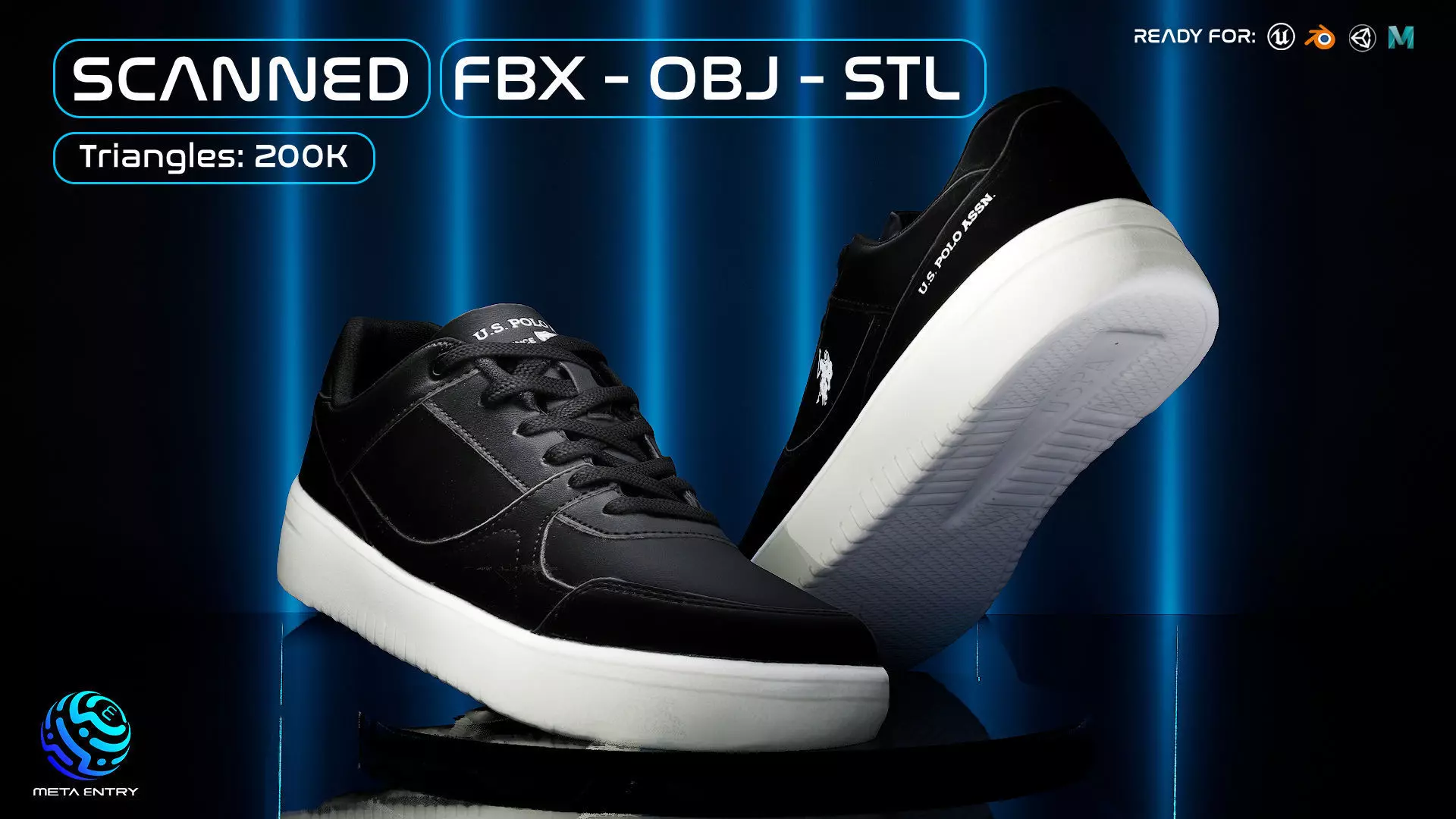 3D Scanned and Optimised Shoe - 6 3D model_0