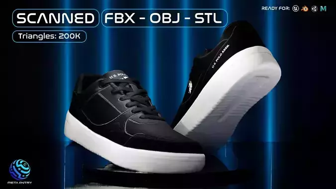 3D Scanned and Optimised Shoe - 6