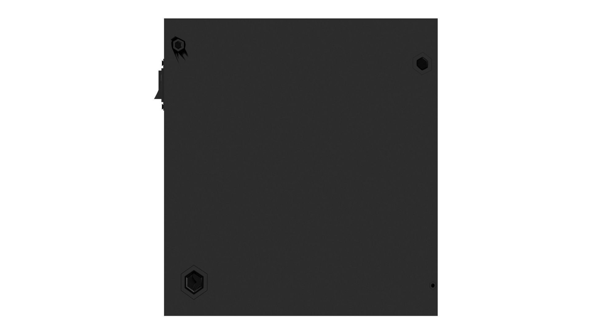 Black Power Supply Unit 3D model_10