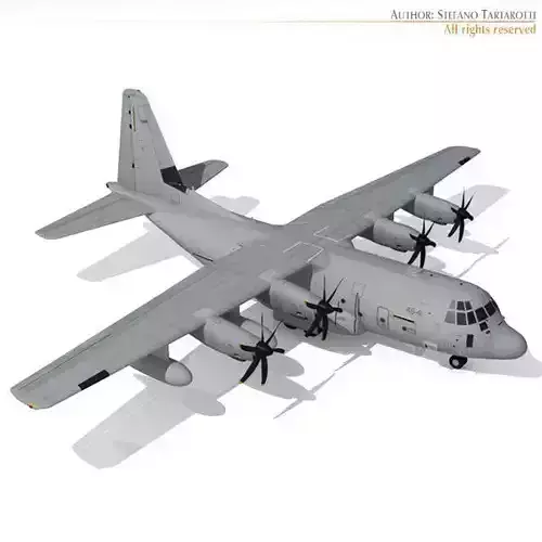 C-130 J military aircraft