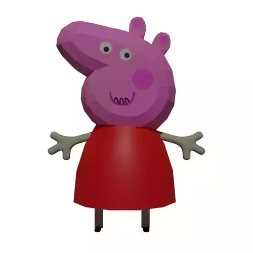 Cartoon character for game