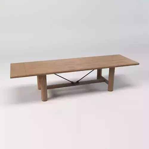 Dining table - Wood dining table - Extendable table