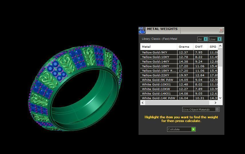 Rings 3D print model_4