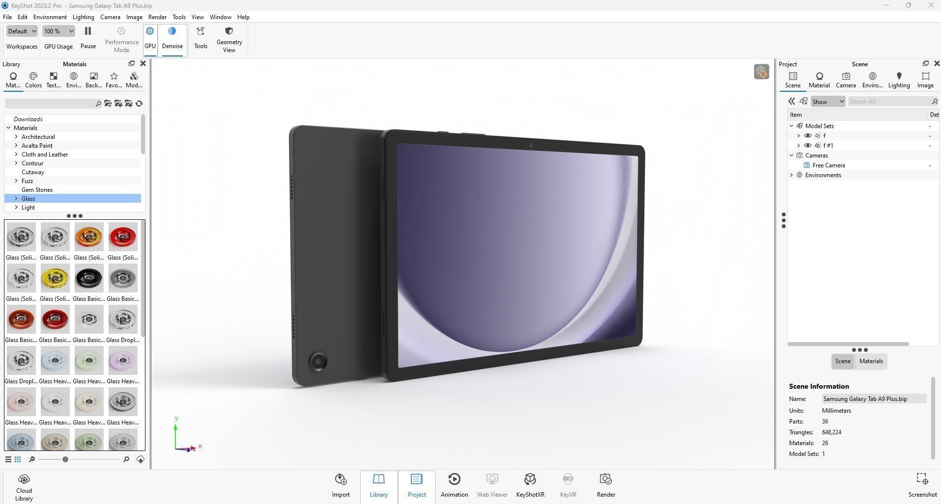 Samsung Galaxy Tab A9 Plus 3D model_26