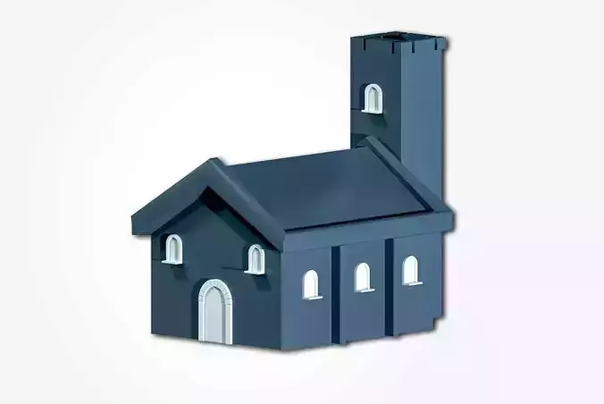 House With Tower Free
