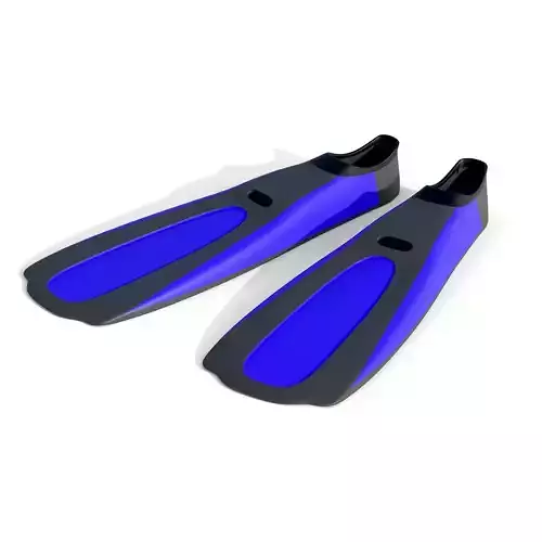 Dive Flippers Blue