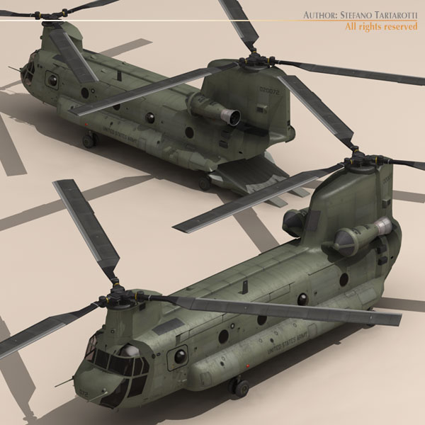 CH-47 US Army 3D model_13