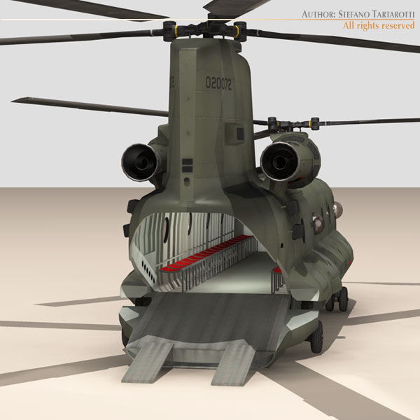 CH-47 US Army 3D model_10