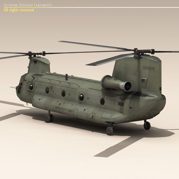 CH-47 US Army 3D model_4