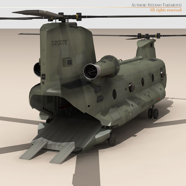 CH-47 US Army 3D model_2