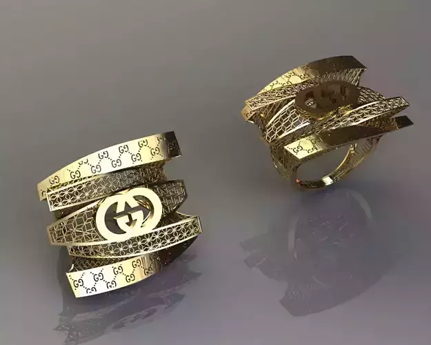 torturial ring 3D print model