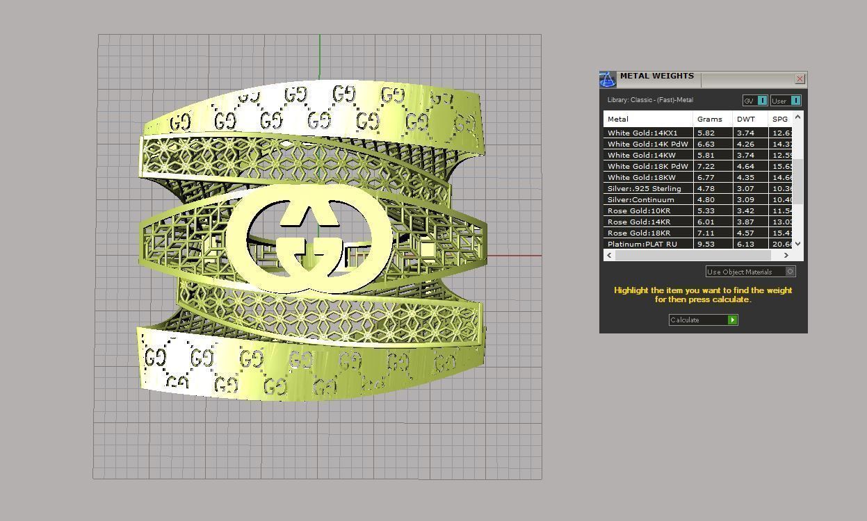 torturial ring 3D print model_9