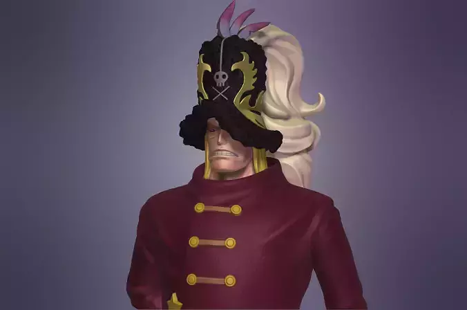 SULEIMAN - ONE PIECE ANIME 3D print model