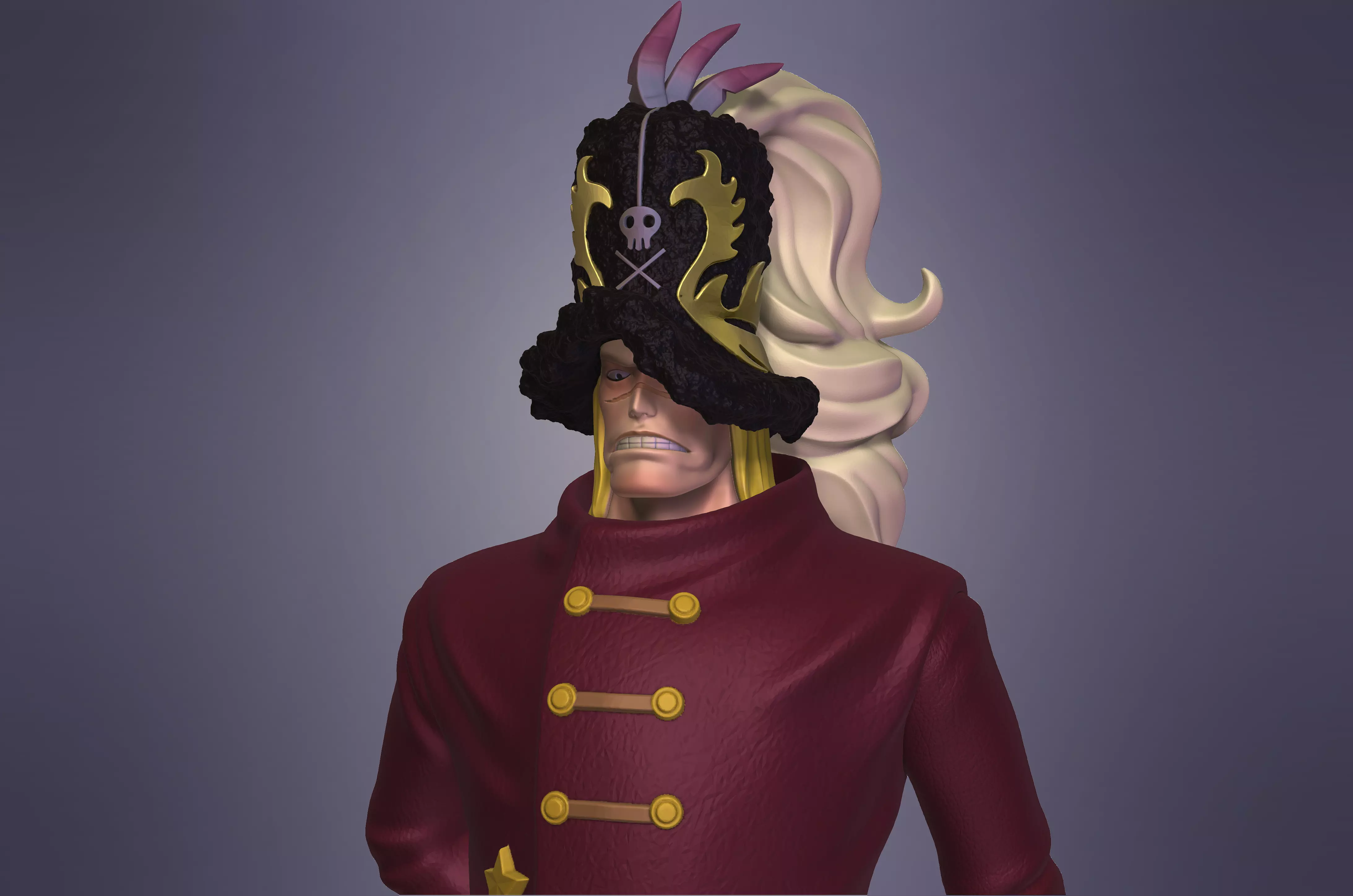 SULEIMAN - ONE PIECE ANIME 3D print model_0