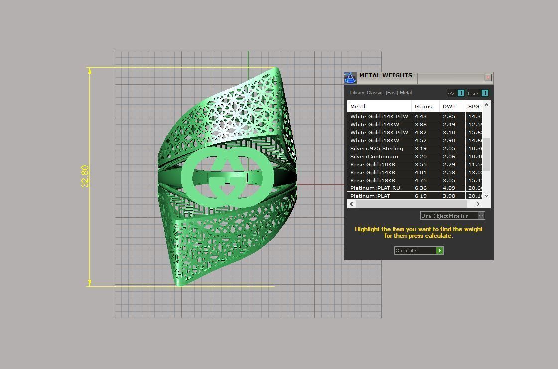 torturial ring 3D print model_10