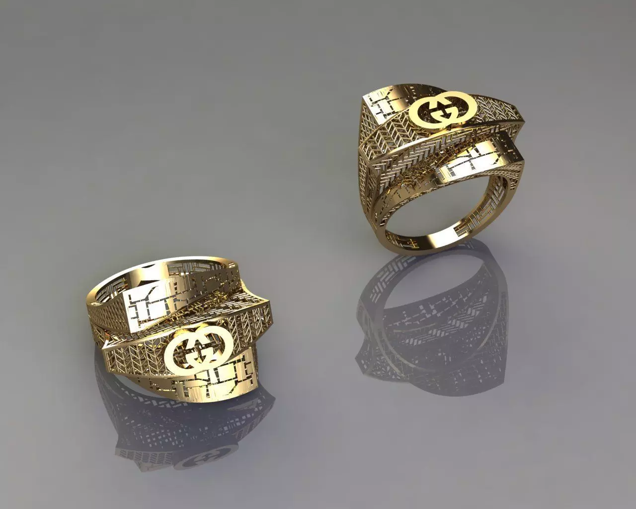 toturial ring 3D print model_0