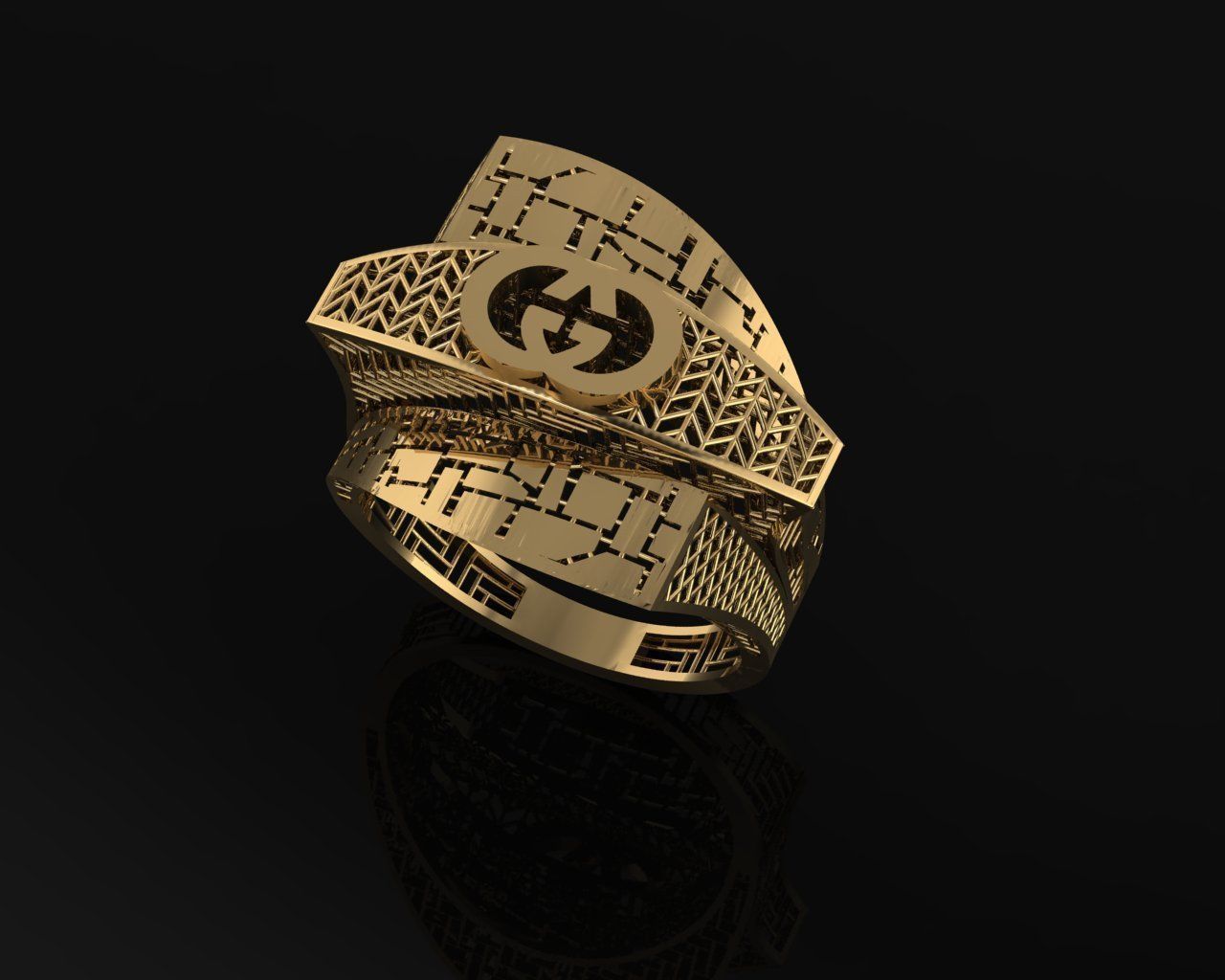 toturial ring 3D print model_2