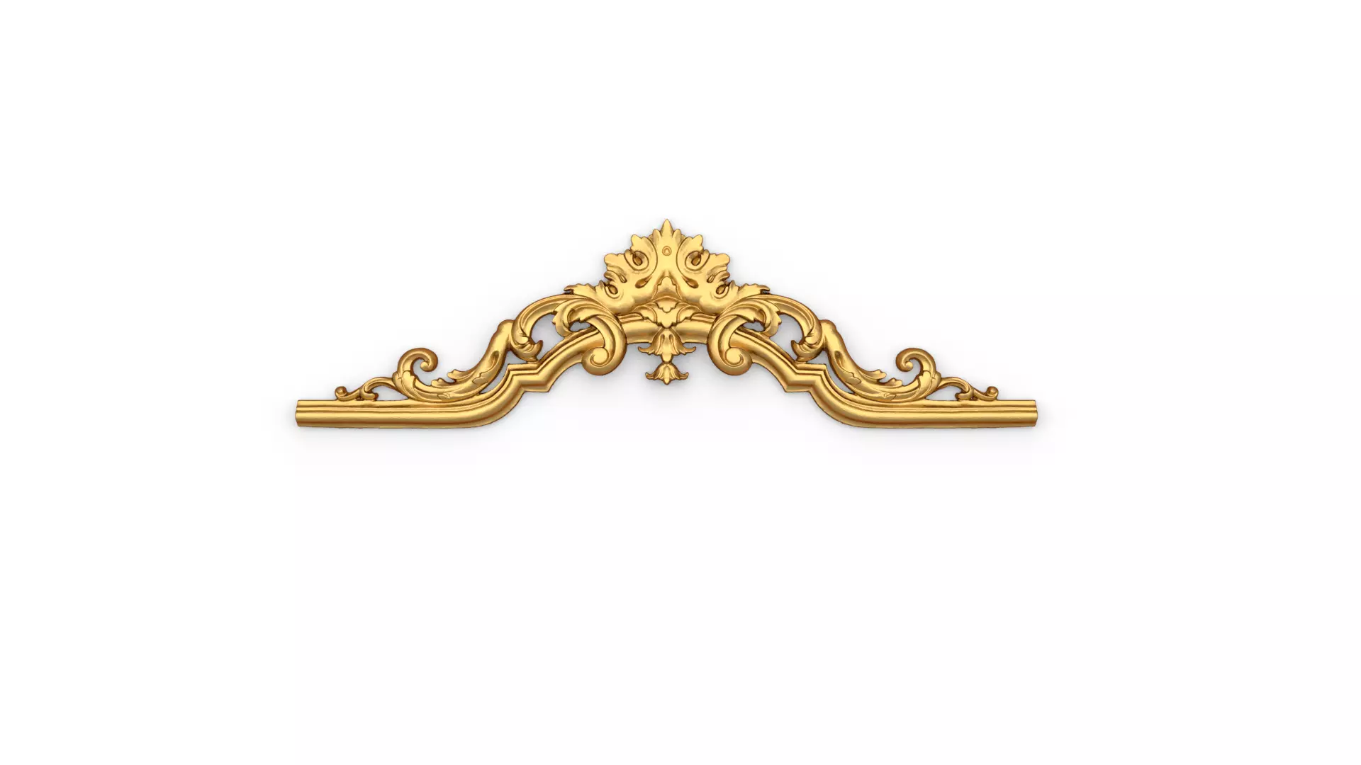 Classic carved decor ornament 399 3D model_0