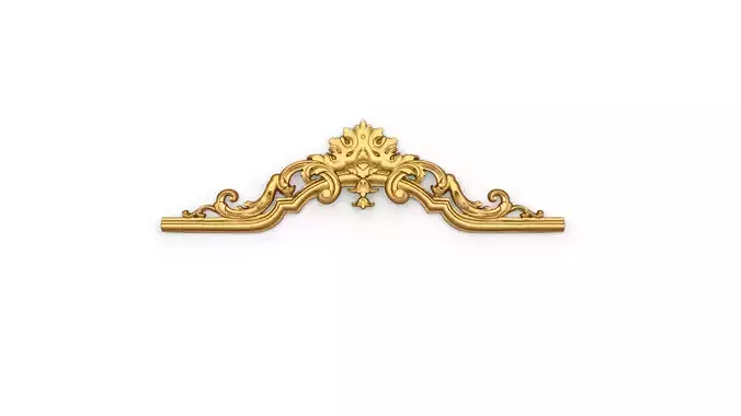 Classic carved decor ornament 399