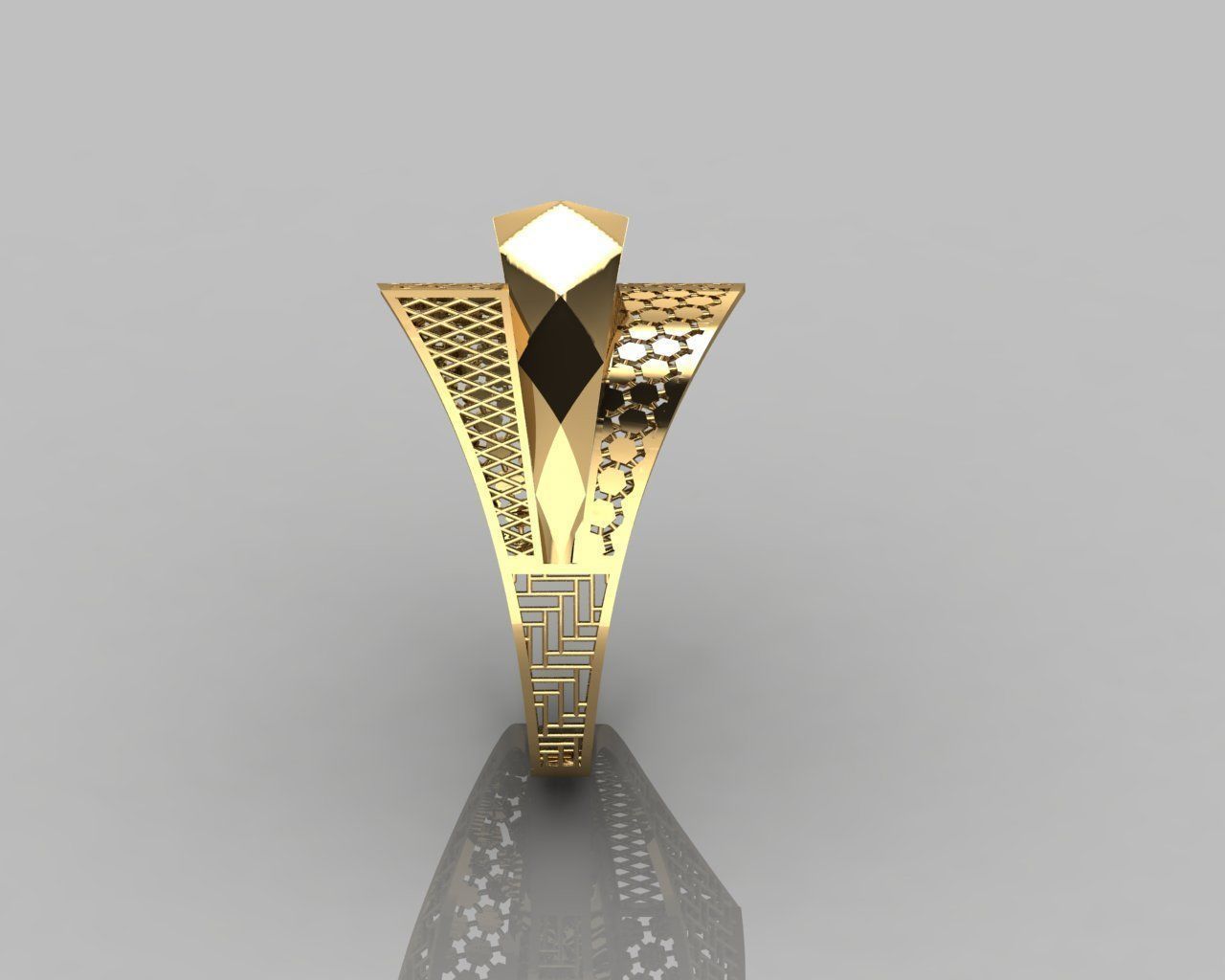 Fusion ring 3D print model_19