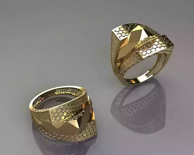 Fusion ring 3D print model