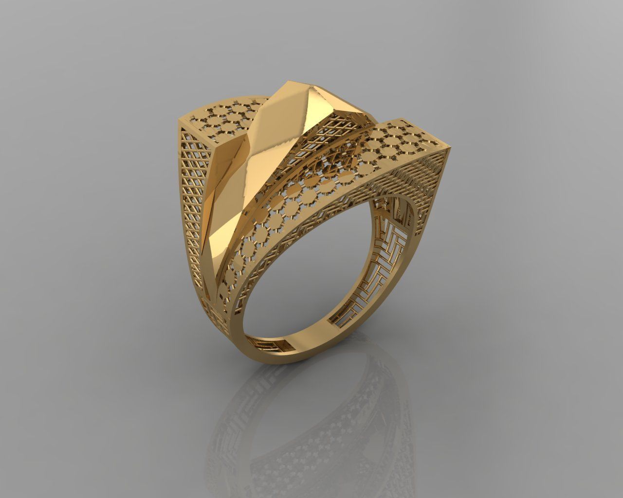 Fusion ring 3D print model_12