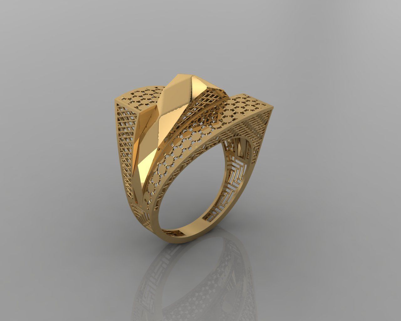 Fusion ring 3D print model_1