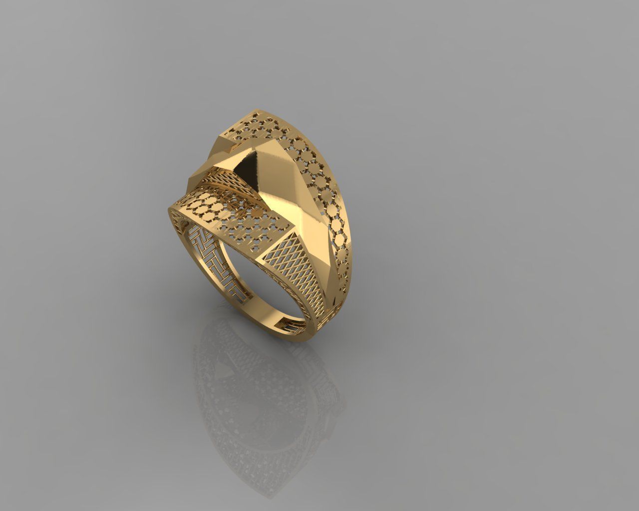 Fusion ring 3D print model_10