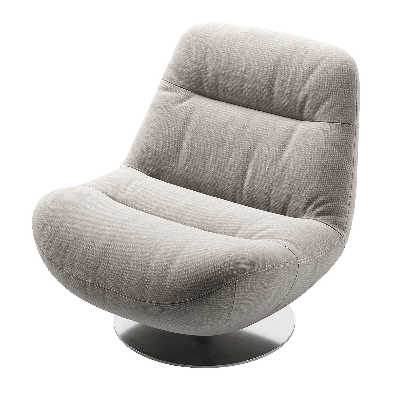 Manarola Swivelling Armchair 3D model_10