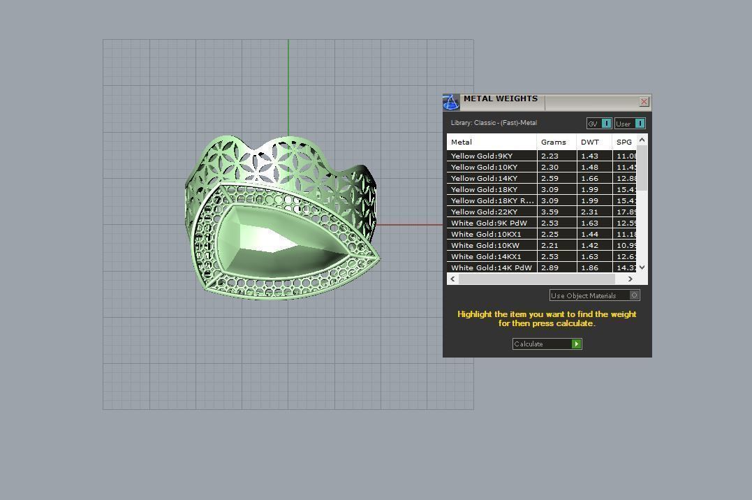 torturial ring 3D print model_3