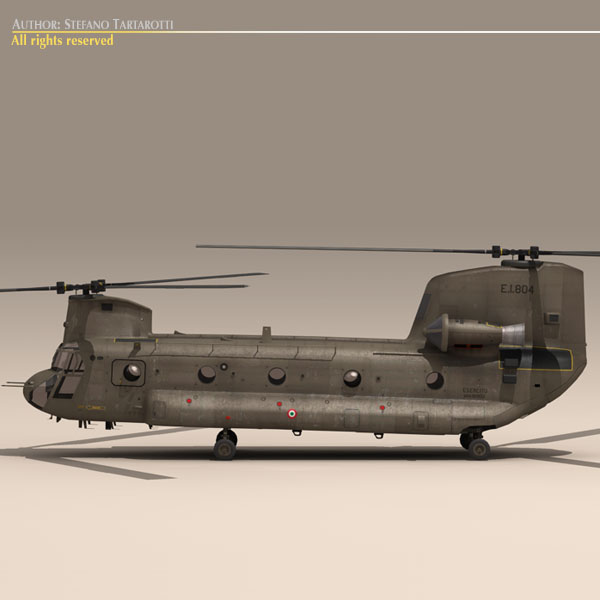 CH-47 Esercito Italiano 3D model_11