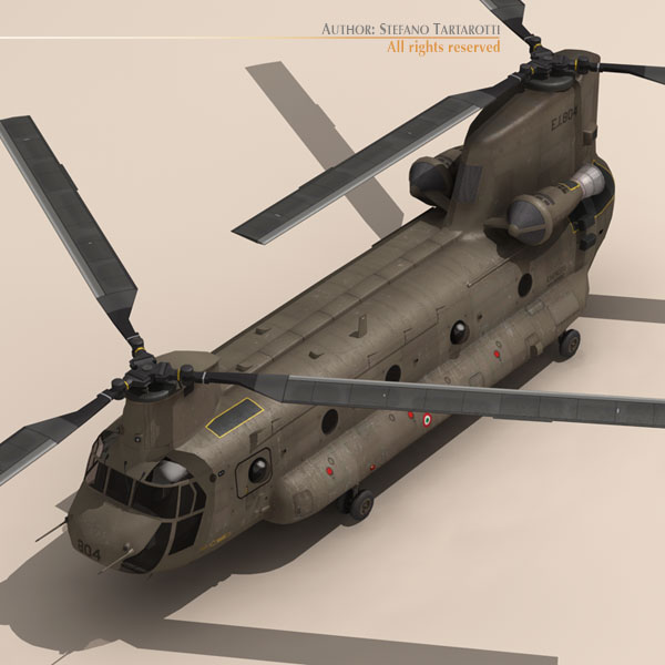CH-47 Esercito Italiano 3D model_8