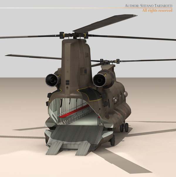 CH-47 Esercito Italiano 3D model_13