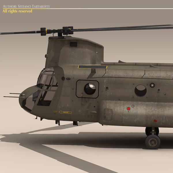 CH-47 Esercito Italiano 3D model_4
