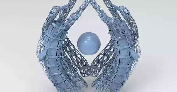 Sci fi eclipse  monolith Tower