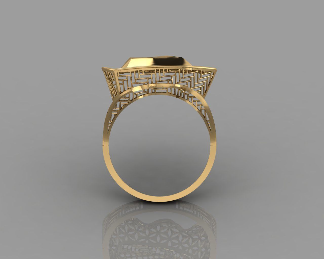 torturial ring 3D print model_5