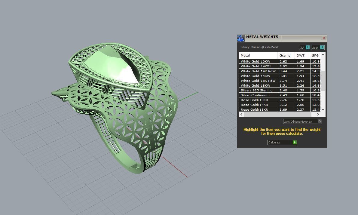torturial ring 3D print model_9