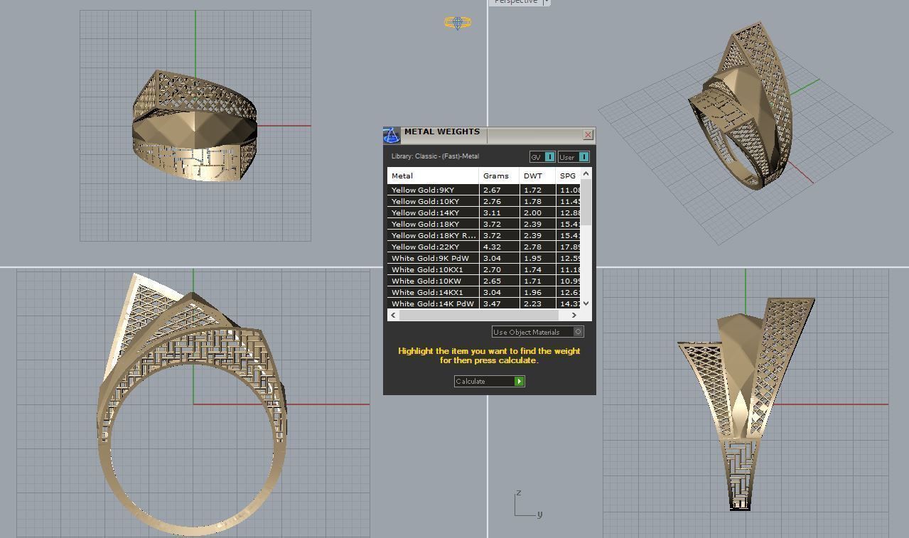 torturial ring 3D print model_17