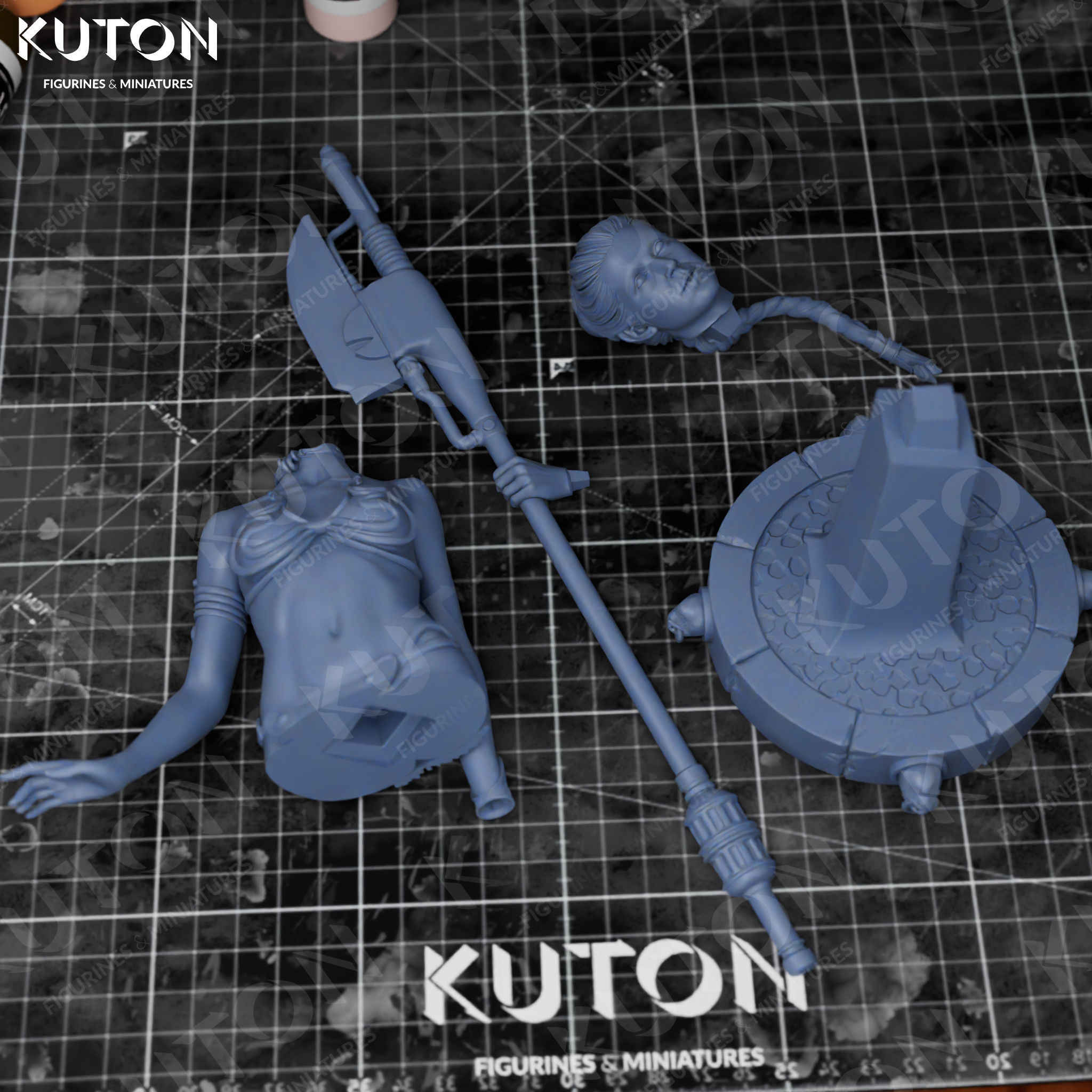 Princess Leia 3D print model_12