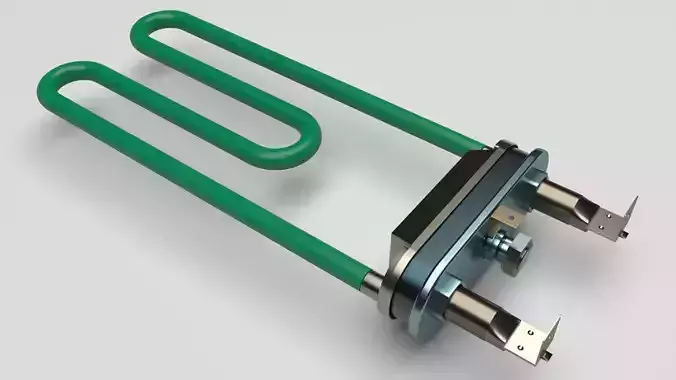 Washing Machine Heating Element 3D model