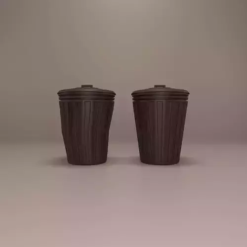 Smashy Trash Low-poly 3D model