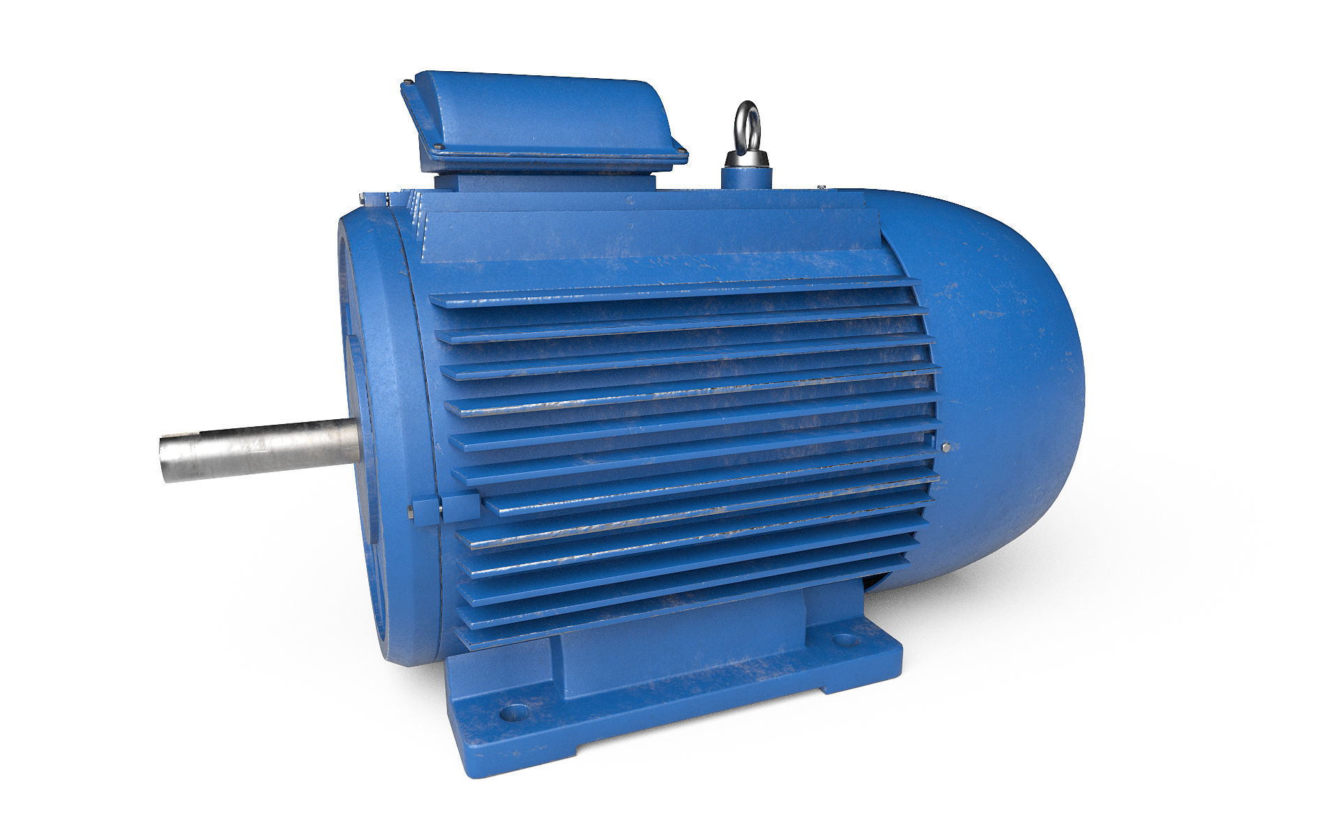 Electric motor 3D model_3