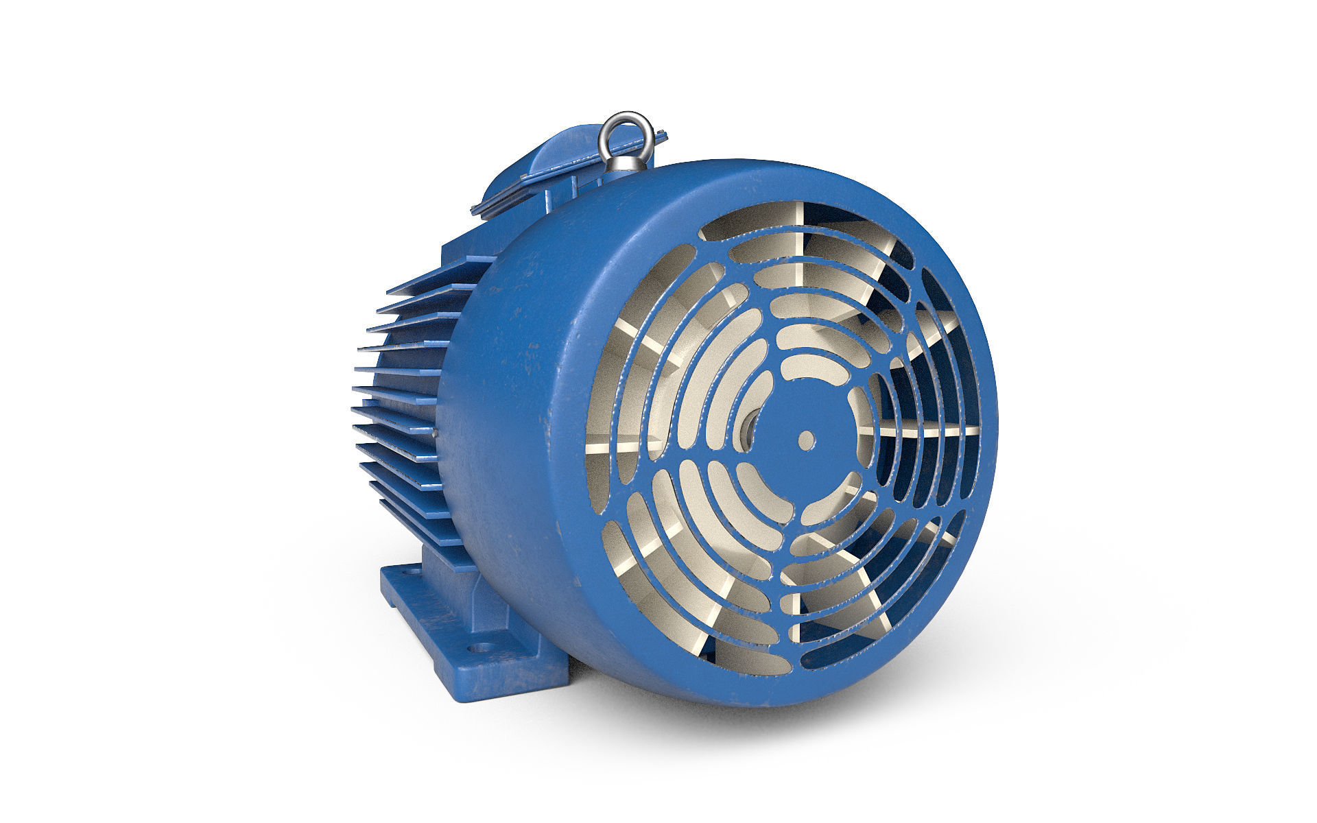 Electric motor 3D model_5