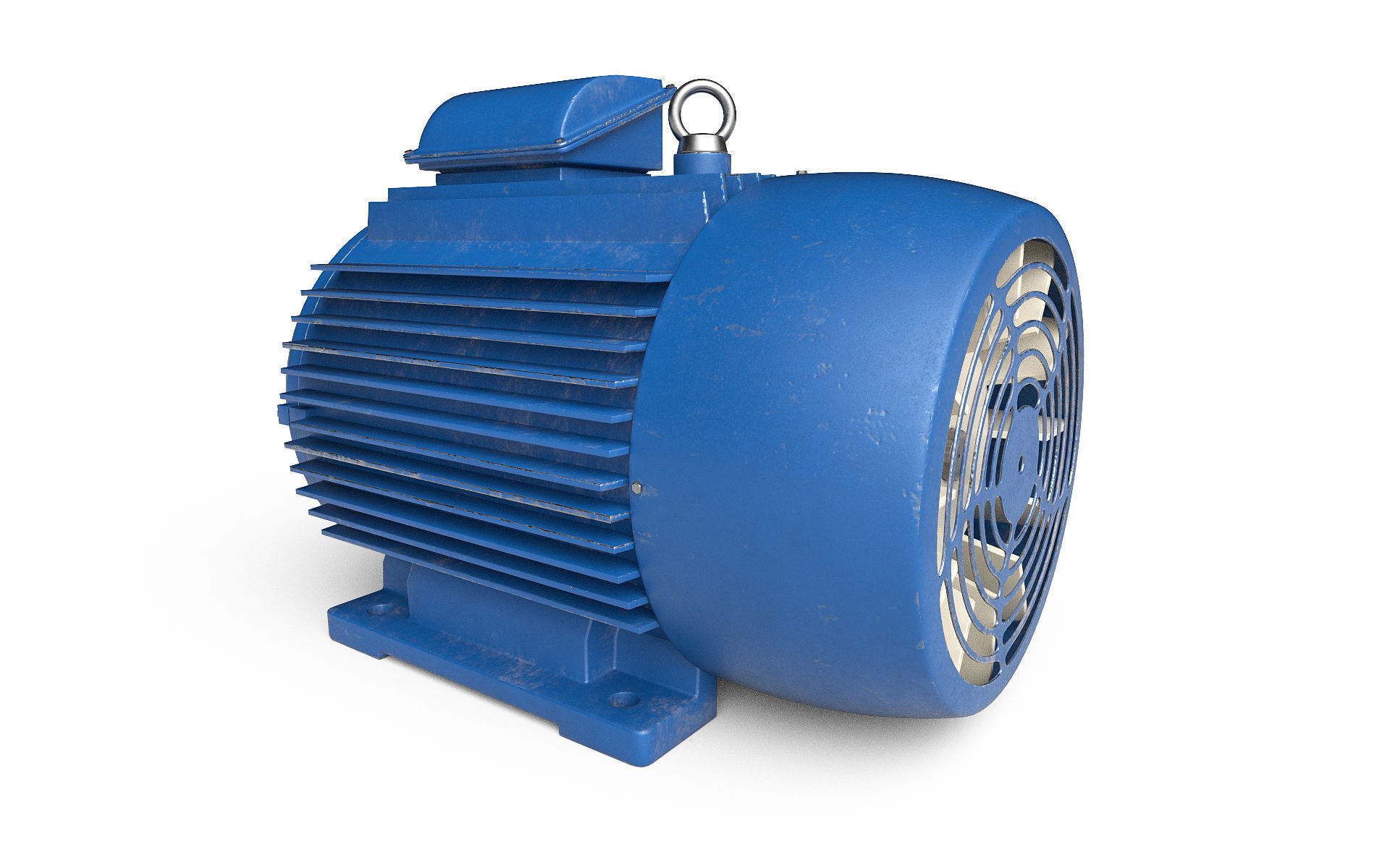 Electric motor 3D model_4
