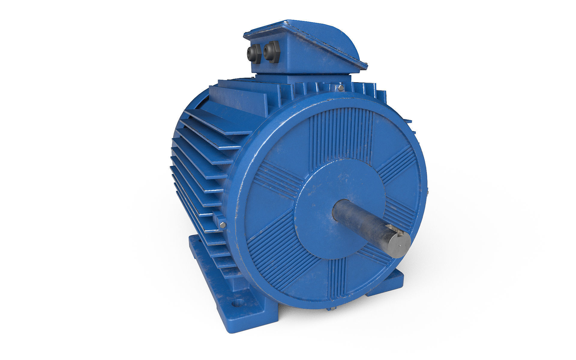 Electric motor 3D model_1