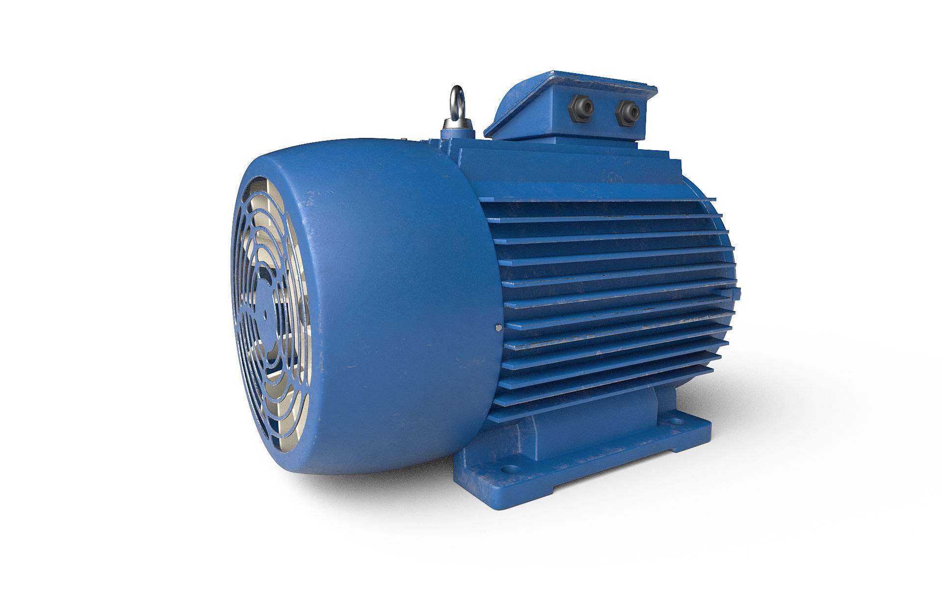 Electric motor 3D model_7