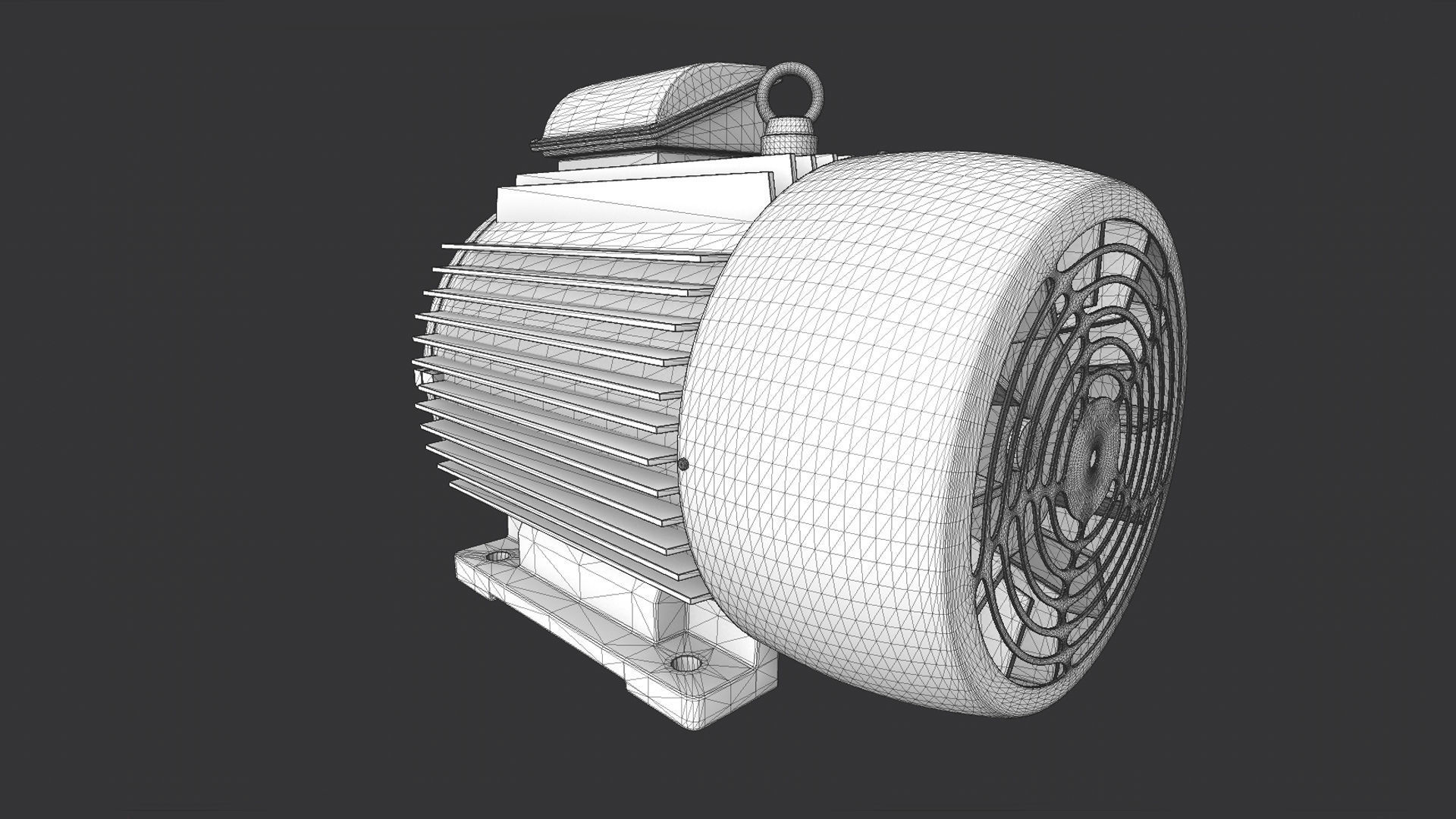 Electric motor 3D model_10