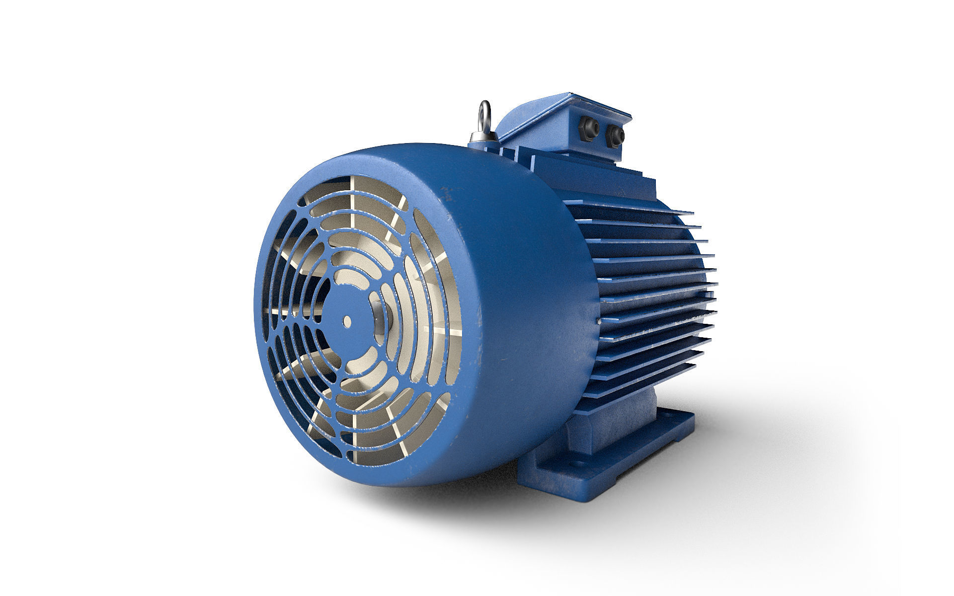 Electric motor 3D model_6